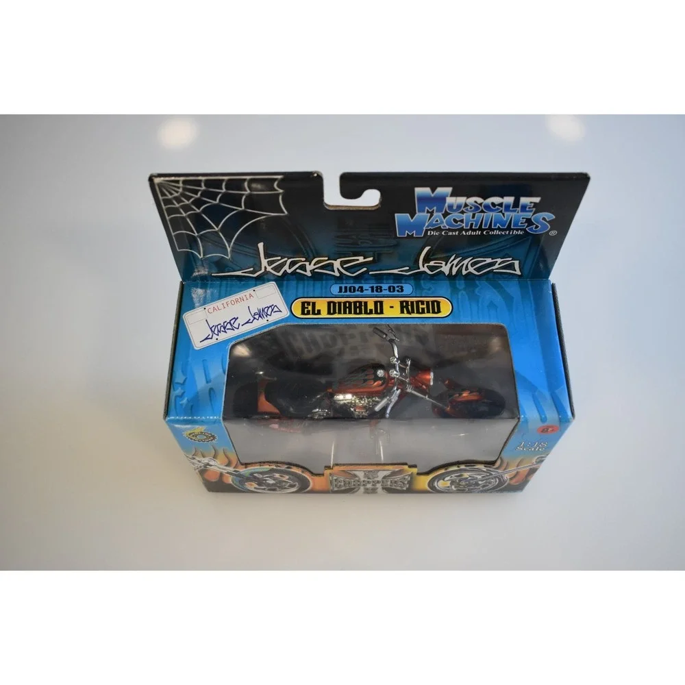 Jesse James West Coast Choppers El Diablo Rigid 1:18 Scale Diecast JJ04-18-03